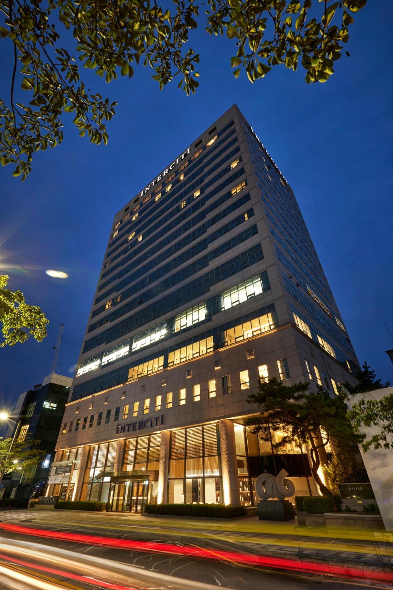 Hotel Interciti Тэджон Экстерьер фото